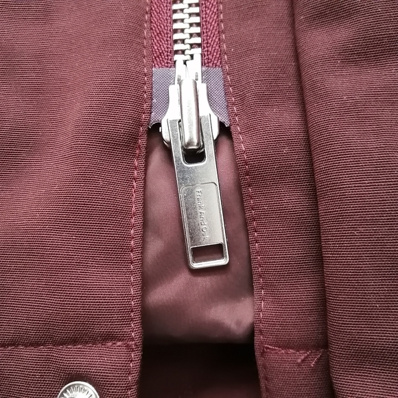 Frank And Oak Maroon Parka Small NWT - Picture 16 of 16